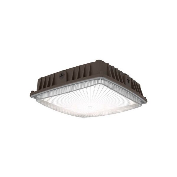 Hubbell Lighting Hubbell Outdoor Sling LED Canopy Light, 7100L, 55W